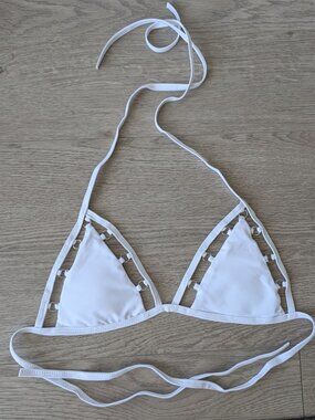 Feral Intent White Cutout Bikini | Small